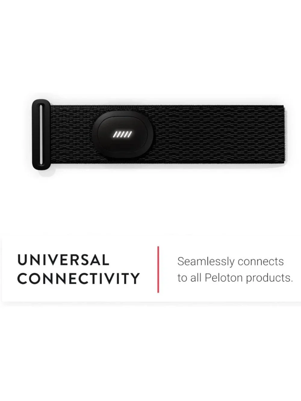 Peloton Heart Rate Armband Large Bluetooth Rechargeable Sweatproof New